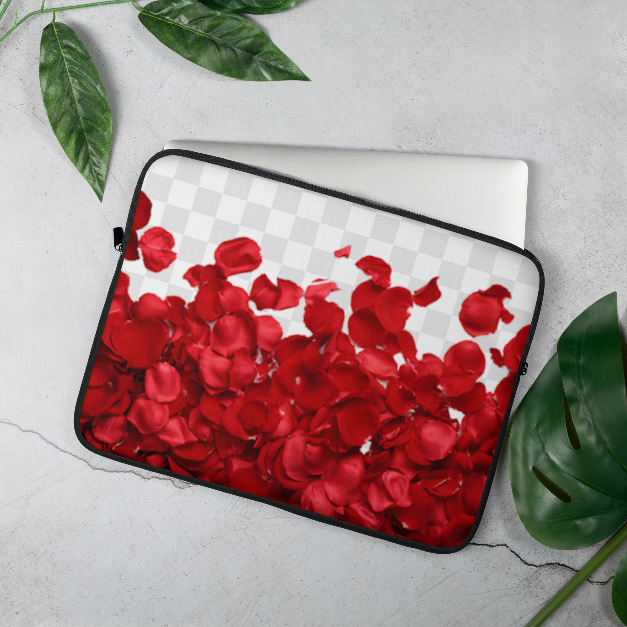 Elegant Roses Laptop Sleeve